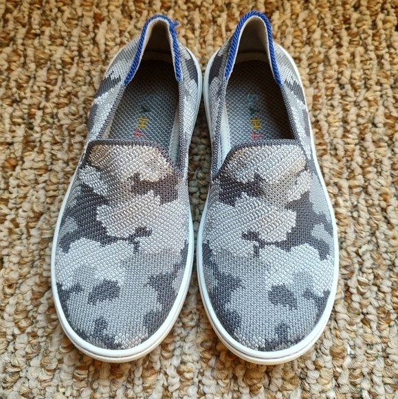 Rothy's kids slip on shoes gray camo size K11 - Picture 6 of 11